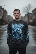 Flaming skull Head Long sleeve